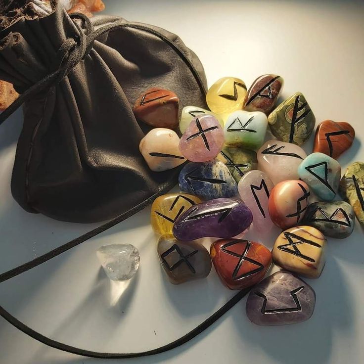 Runes made of genuine gemstones__#undathewitch